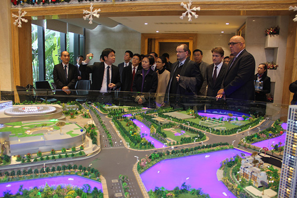 國際籃聯(lián)考察團實地考察2019年男籃球佛山賽區(qū)主場館